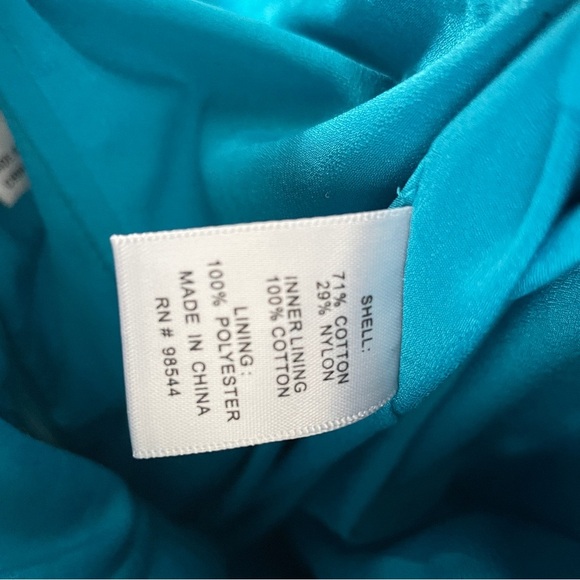 COPY - Anthropologie Lace Blue Maxi Dress - Picture 5 of 5